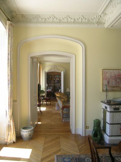 Parquet ancien point de Hongrie rénové - Patrice Migairou Architecte d'intérieur CFAI