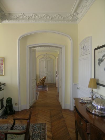 Parquet ancien point de Hongrie rénové - Patrice Migairou Architecte d'intérieur CFAI