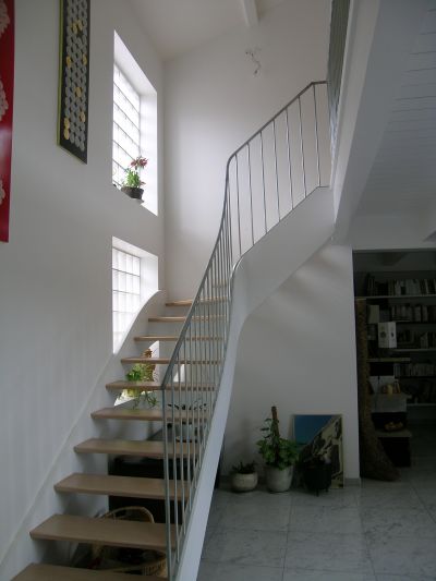 Escalier et passerelles - Patrice Migairou Architecte d'intérieur CFAI