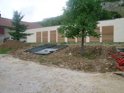 Toit terrasse végétalisé et bardage bois extérieur - Patrice Migairou Architecte d'intérieur CFAI