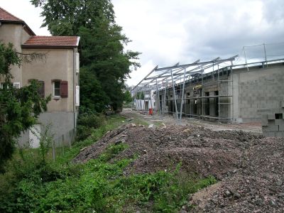 Charpente auvent arrière - Patrice Migairou Architecte d'intérieur CFAI