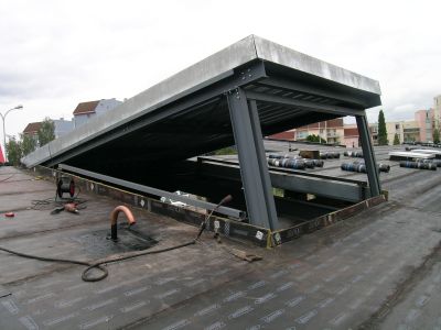 Lucarne industrielle retroussée - Patrice Migairou Architecte d'intérieur CFAI