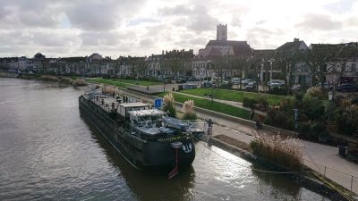 Vue depuis la passerelle d'Auxerre - Patrice Migairou Architecte d'intérieur CFAI